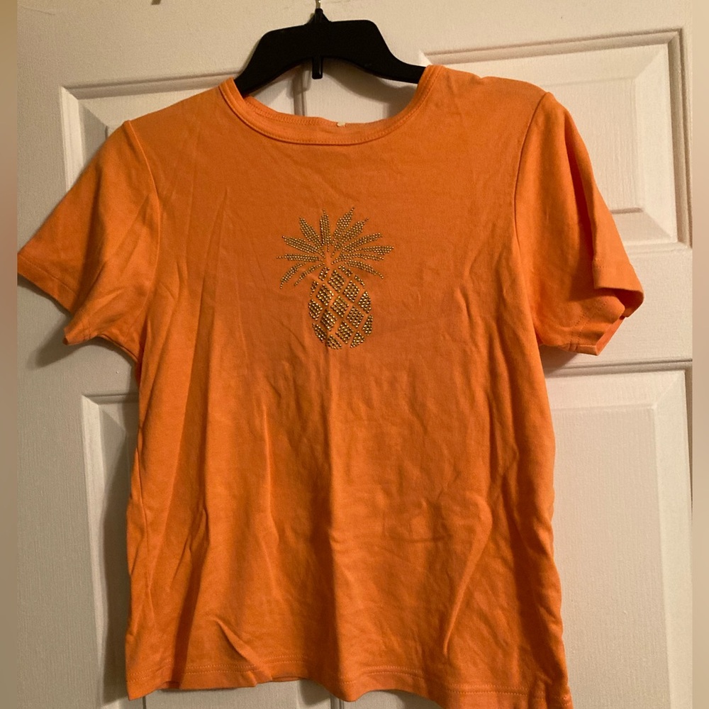 Orange pineapple t shirt